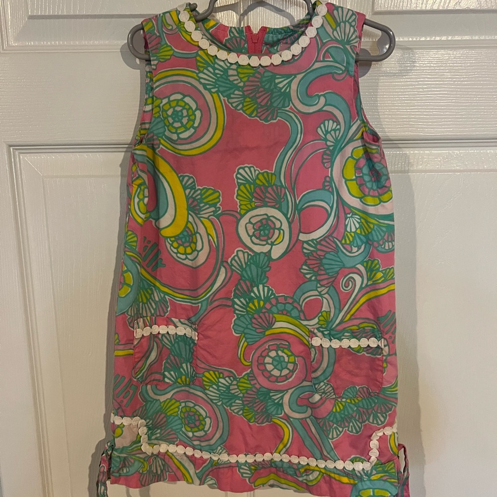 Lilly Pulitzer Kids Dress with Floral Patterns